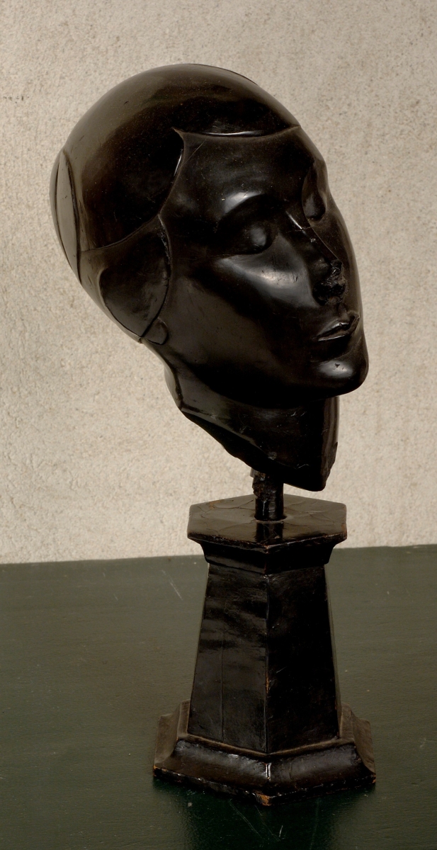 Portrait Head of Young Woman, Microcrystalline Wax, c. 1930           