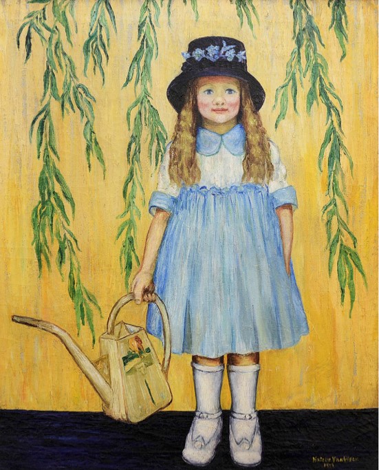 Girl with the Watering Can                          